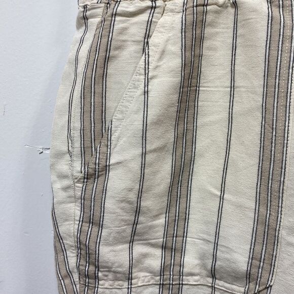 J. Jill Striped Linen Blend Drawstring Pants XL - Picture 5 of 6